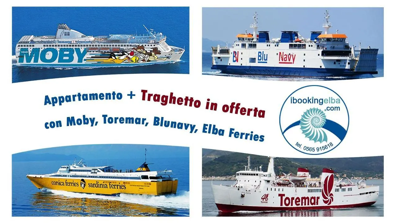 Apartment Ferienwohnung Orizzonti Bilocale Marina di Campo Italien